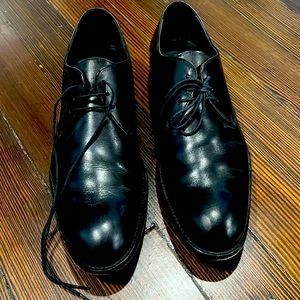 Men’s To Boot New York Black Derby Oxford Size 9.5 medium